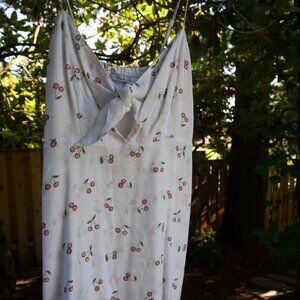 Rails cherry print rayon sundress